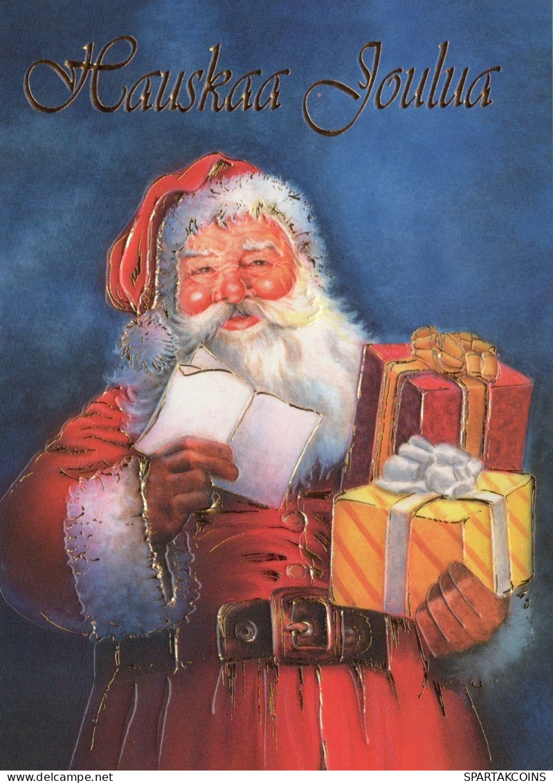 BABBO NATALE Natale Vintage Cartolina CPSM #PAJ785.IT - Kerstman