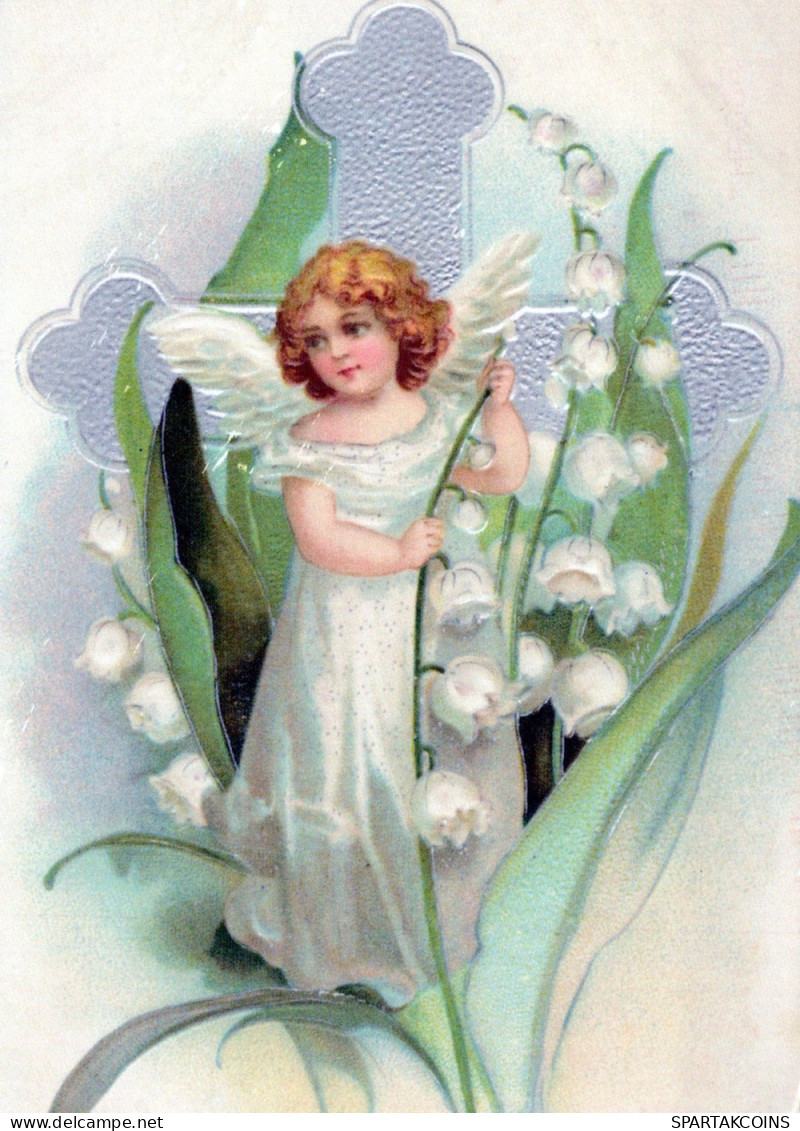 ANGELO Buon Anno Natale Vintage Cartolina CPSM #PAJ123.IT - Angels