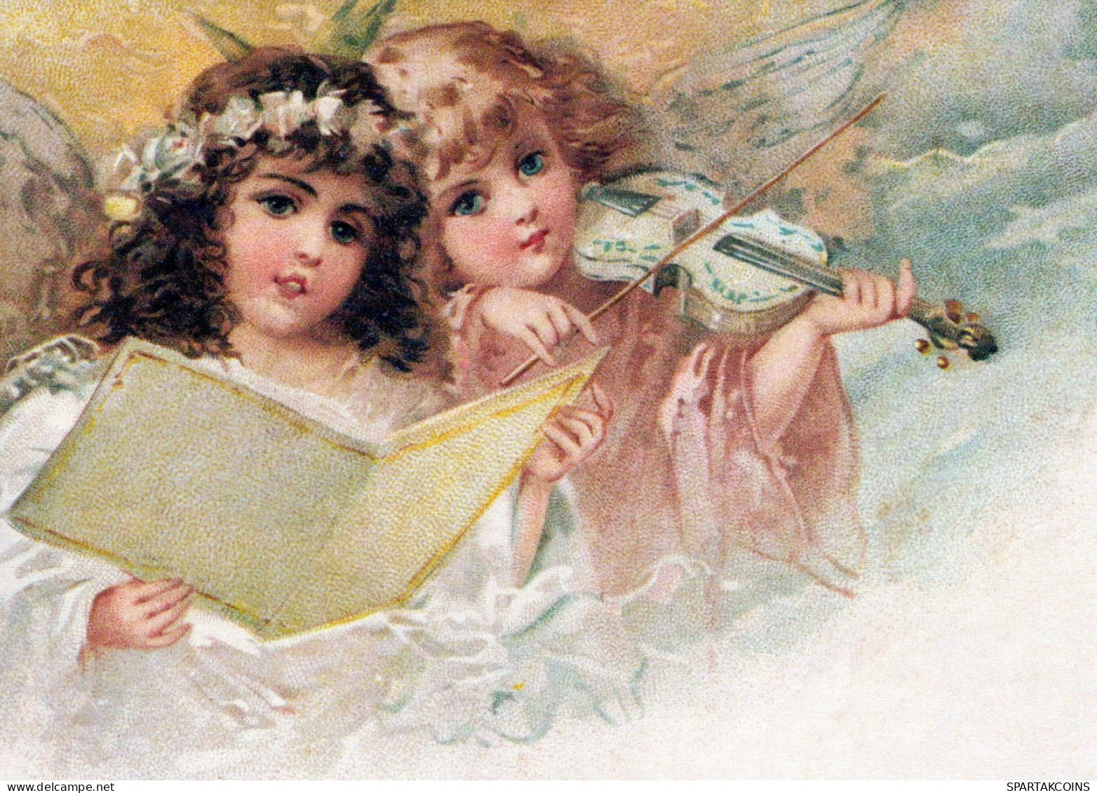 ANGELO Buon Anno Natale Vintage Cartolina CPSM #PAH561.IT - Angels