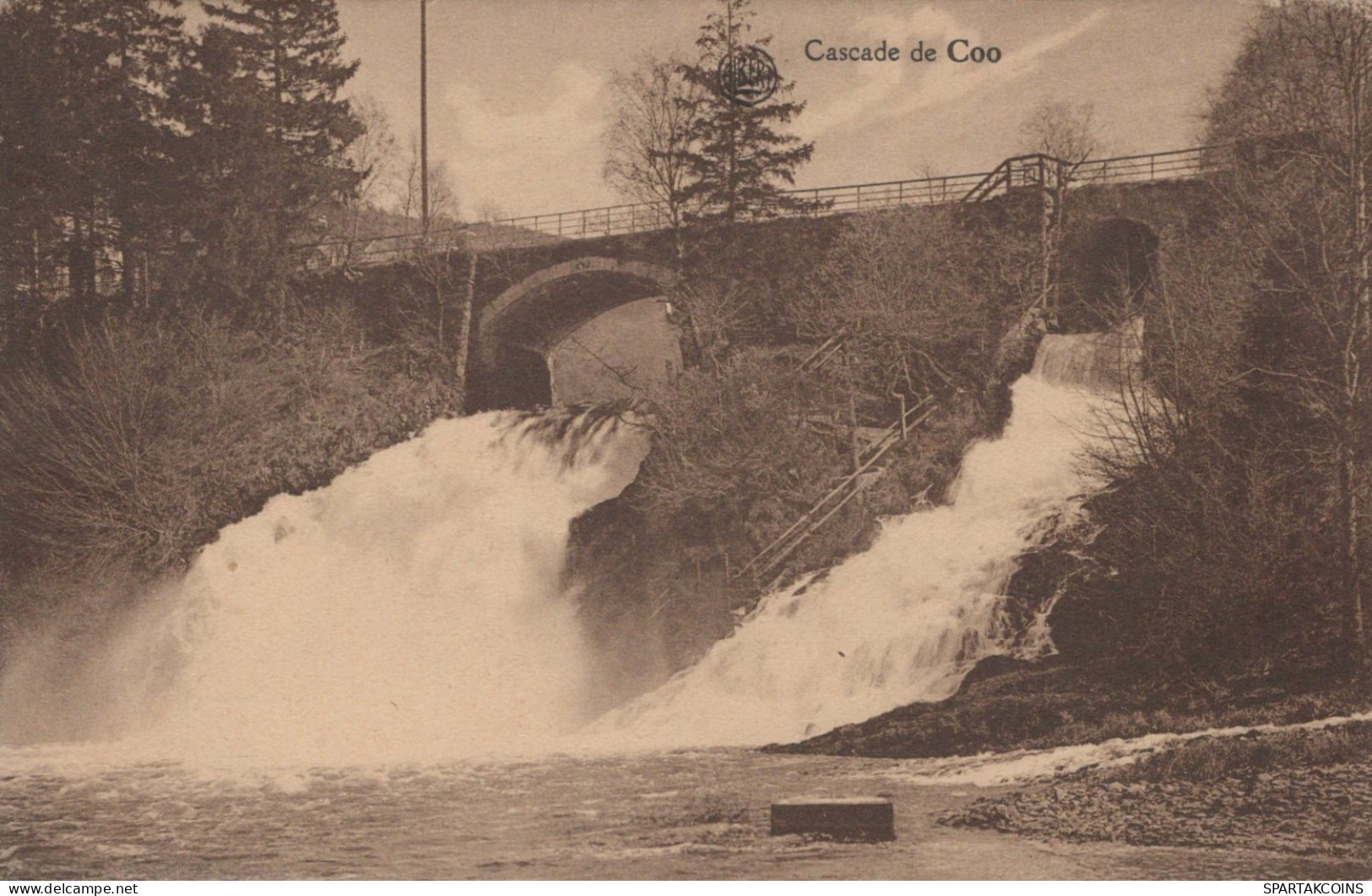 BELGIEN COO WASSERFALL Provinz Lüttich (Liège) Postkarte CPA #PAD196.DE - Stavelot