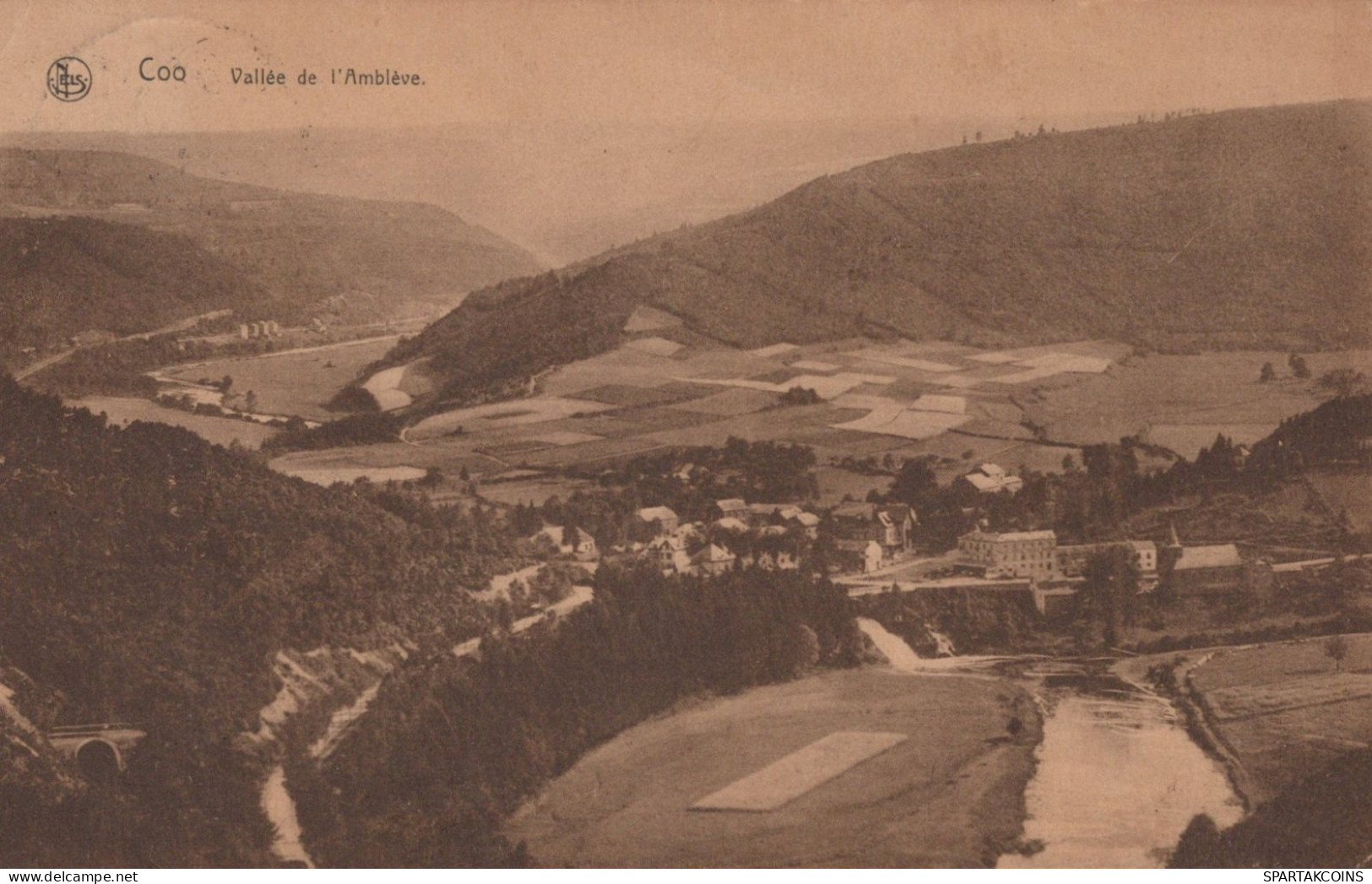 BELGIEN COO WASSERFALL Provinz Lüttich (Liège) Postkarte CPA Unposted #PAD071.DE - Stavelot