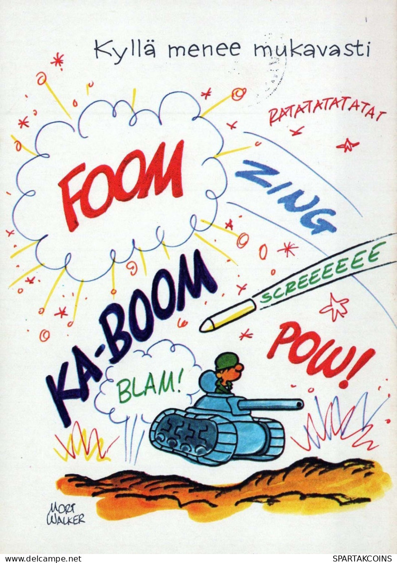 SOLDAT HUMOR Militaria Vintage Ansichtskarte Postkarte CPSM #PBV820.DE - Umoristiche