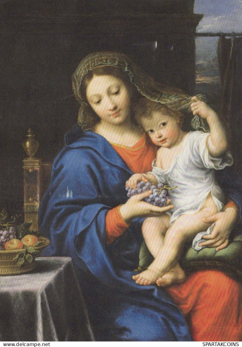 Jungfrau Maria Madonna Jesuskind Religion Vintage Ansichtskarte Postkarte CPSM #PBQ172.DE - Vierge Marie & Madones