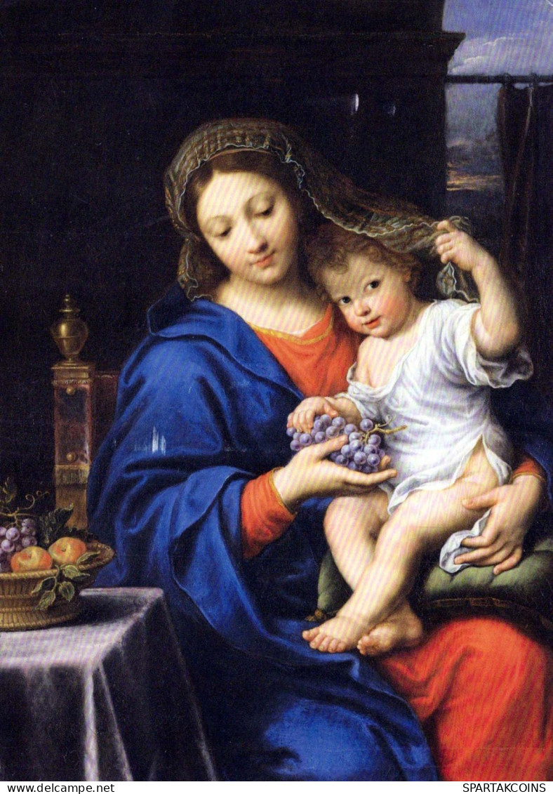 Jungfrau Maria Madonna Jesuskind Religion Vintage Ansichtskarte Postkarte CPSM #PBQ172.DE - Virgen Maria Y Las Madonnas