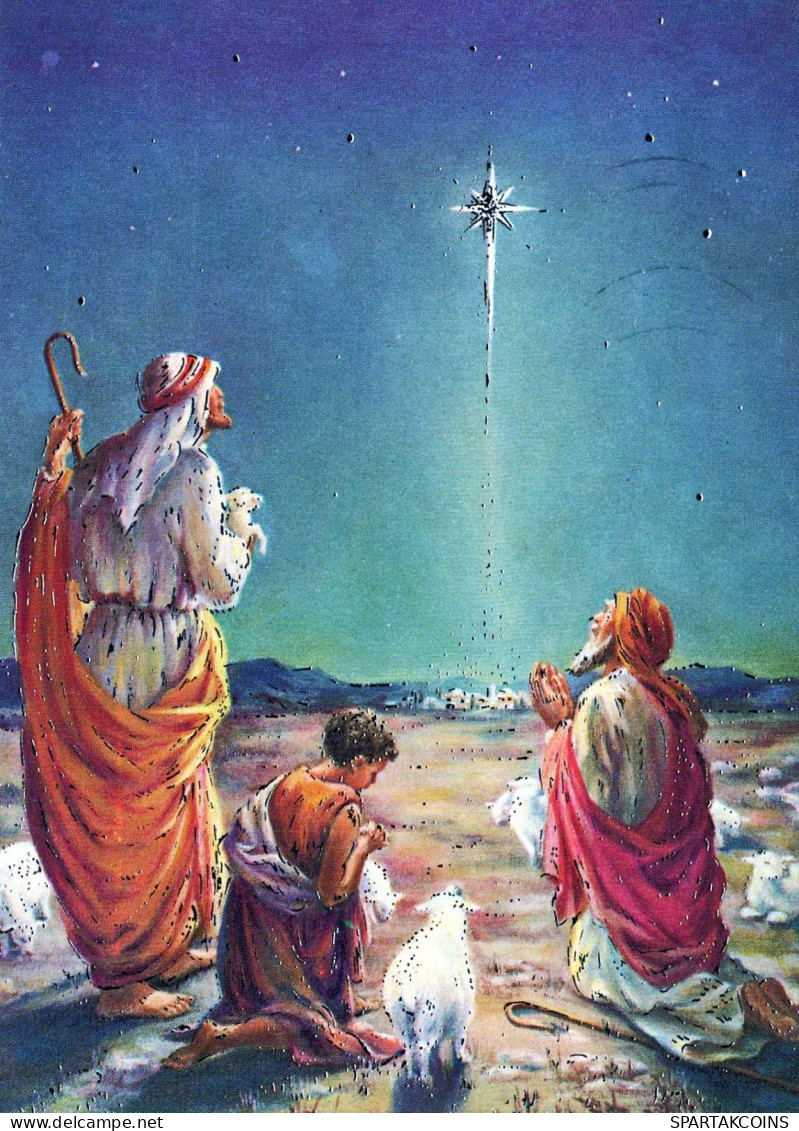 SAINTS Jesuskind Christentum Religion Vintage Ansichtskarte Postkarte CPSM #PBP913.DE - Otros & Sin Clasificación
