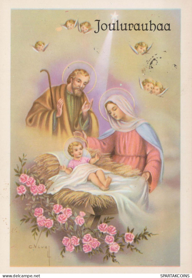 ENGEL Weihnachten Jesuskind Vintage Ansichtskarte Postkarte CPSM #PBP278.DE - Anges