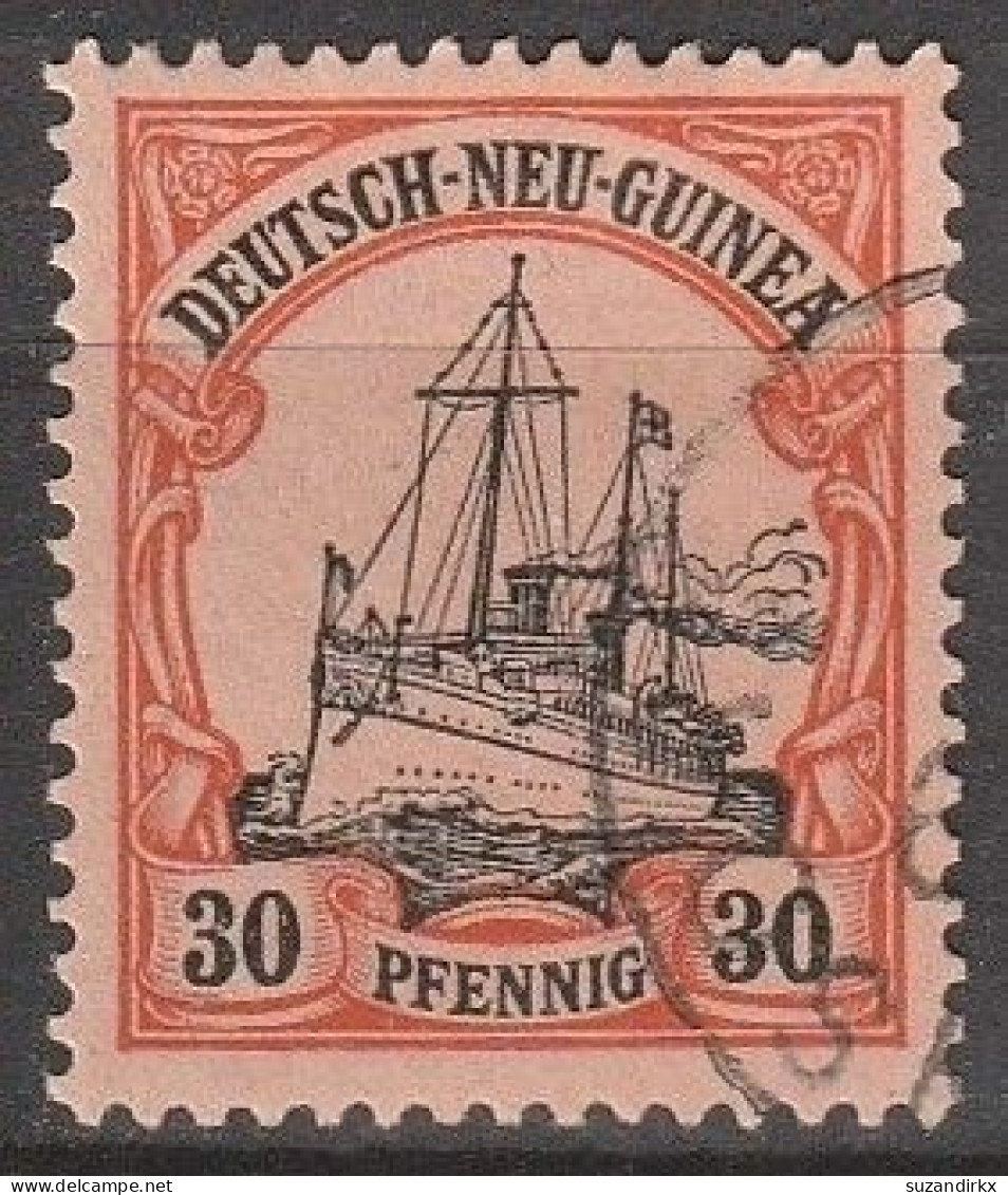 Deutsch Neu-Guinea   .    Michel   .     12    .     O   .      Gestempelt - Deutsch-Neuguinea