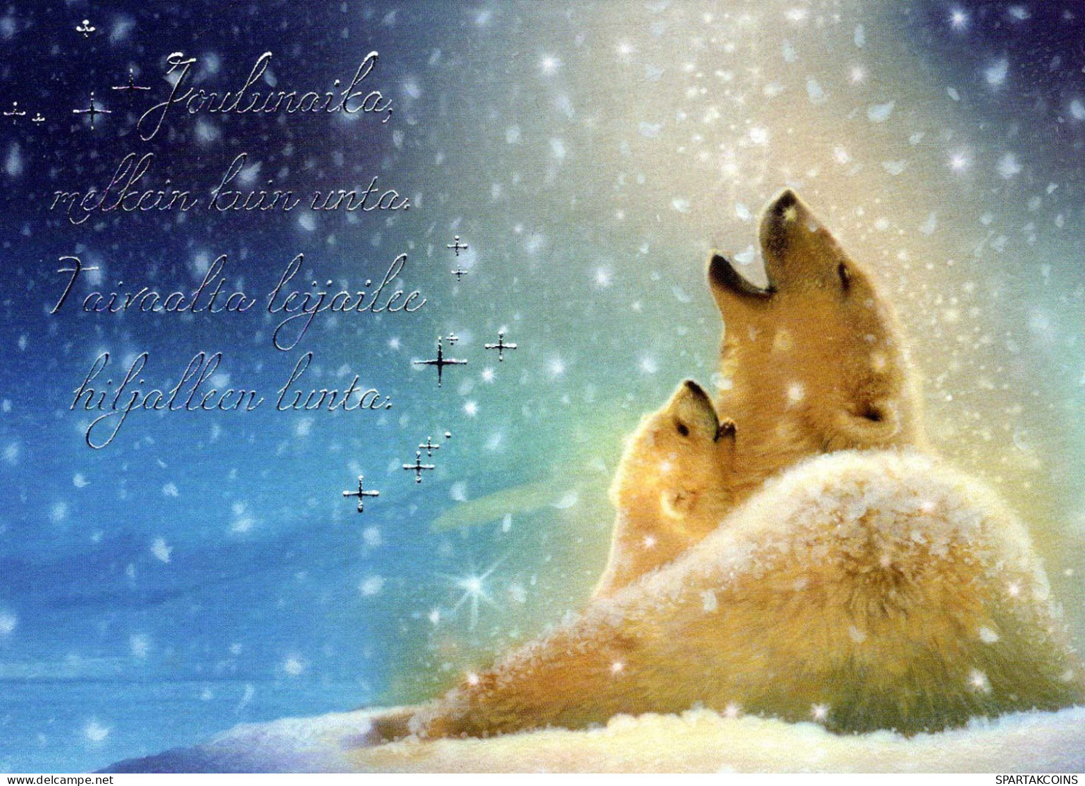 Neujahr Weihnachten Vintage Ansichtskarte Postkarte CPSM #PBN595.DE - Nouvel An