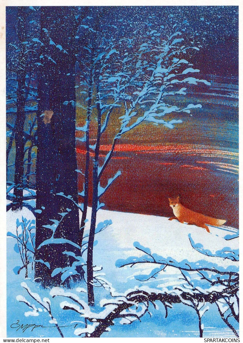 Neujahr Weihnachten Vintage Ansichtskarte Postkarte CPSM #PBN160.DE - Nieuwjaar