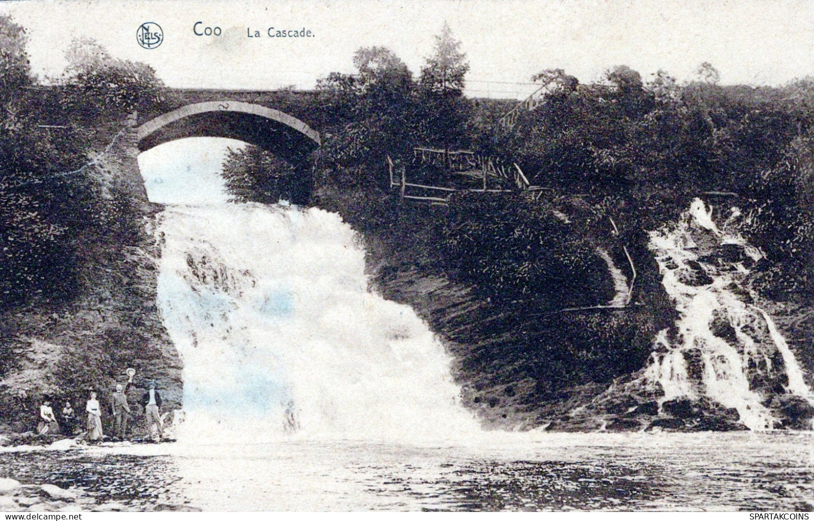 BELGIO COO WATERFALL Provincia Di Liegi Cartolina CPA #PAD195.IT - Stavelot