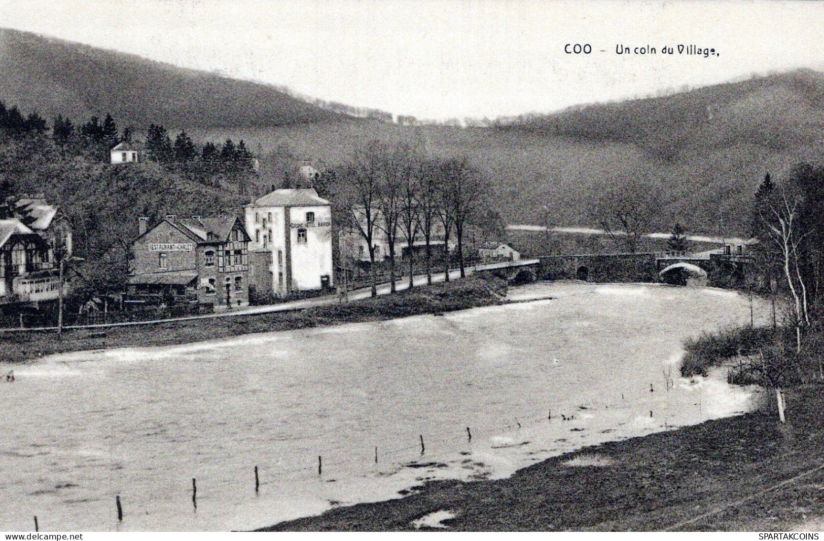 BELGIO COO WATERFALL Provincia Di Liegi Cartolina CPA Unposted #PAD070.IT - Stavelot