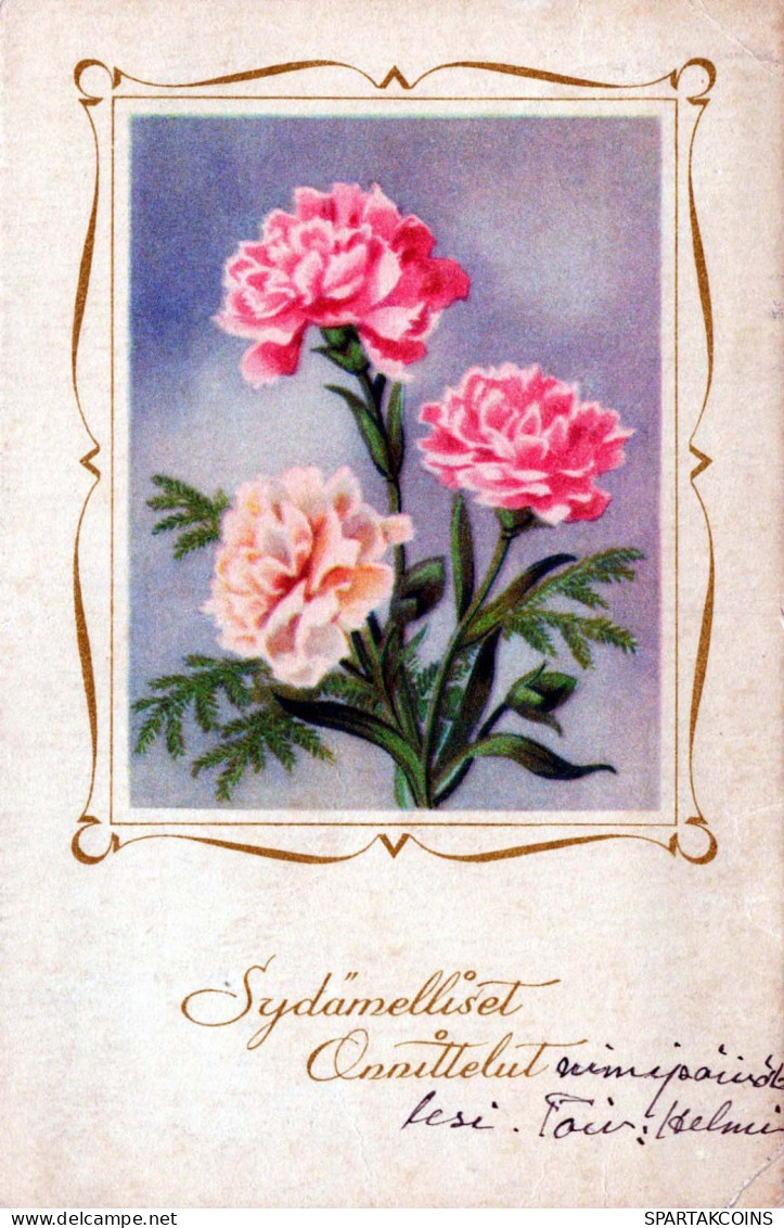 FIORI Vintage Cartolina CPA #PKE724.IT - Fleurs