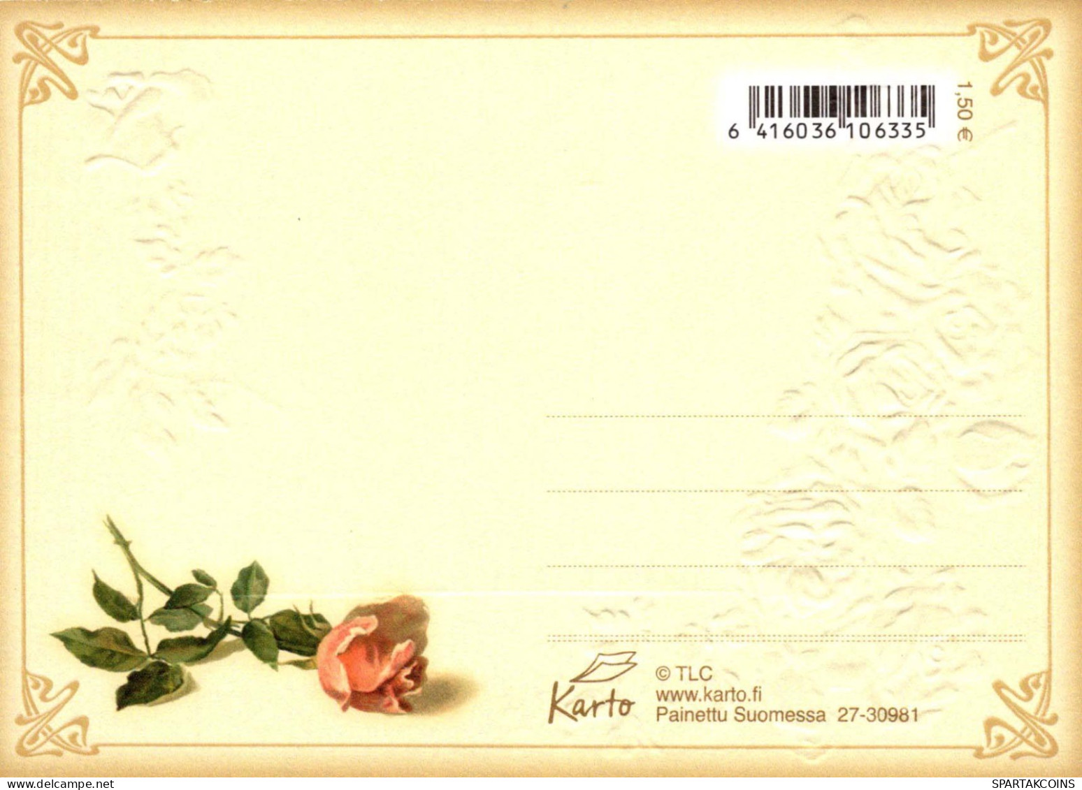 FIORI Vintage Cartolina CPSM #PBZ668.IT - Blumen