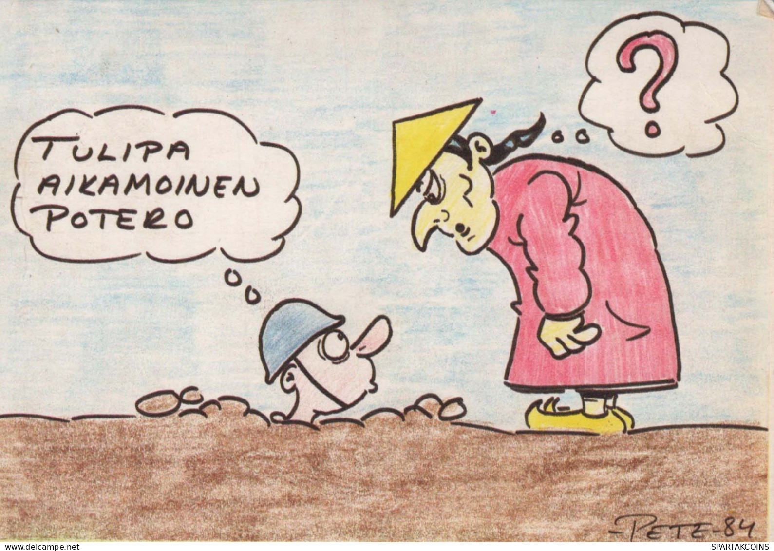 SOLDATI UMORISMO Militaria Vintage Cartolina CPSM #PBV879.IT - Humor