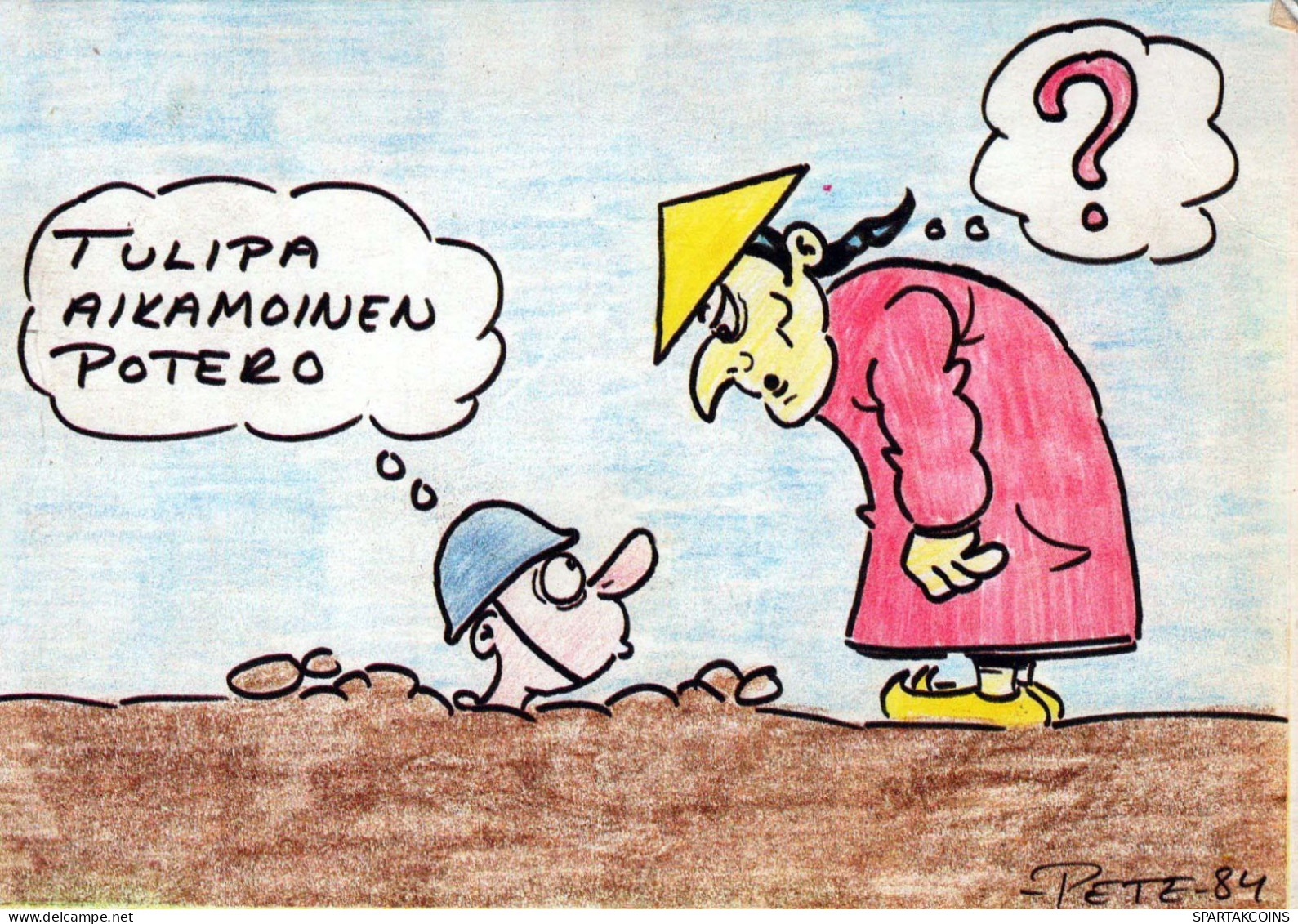 SOLDATI UMORISMO Militaria Vintage Cartolina CPSM #PBV879.IT - Humour