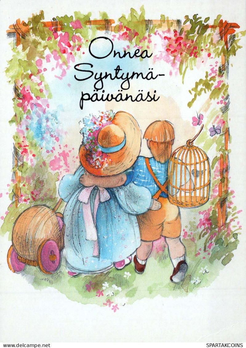 BAMBINO BAMBINO Scena S Paesaggios Vintage Cartolina CPSM #PBU589.IT - Scenes & Landscapes