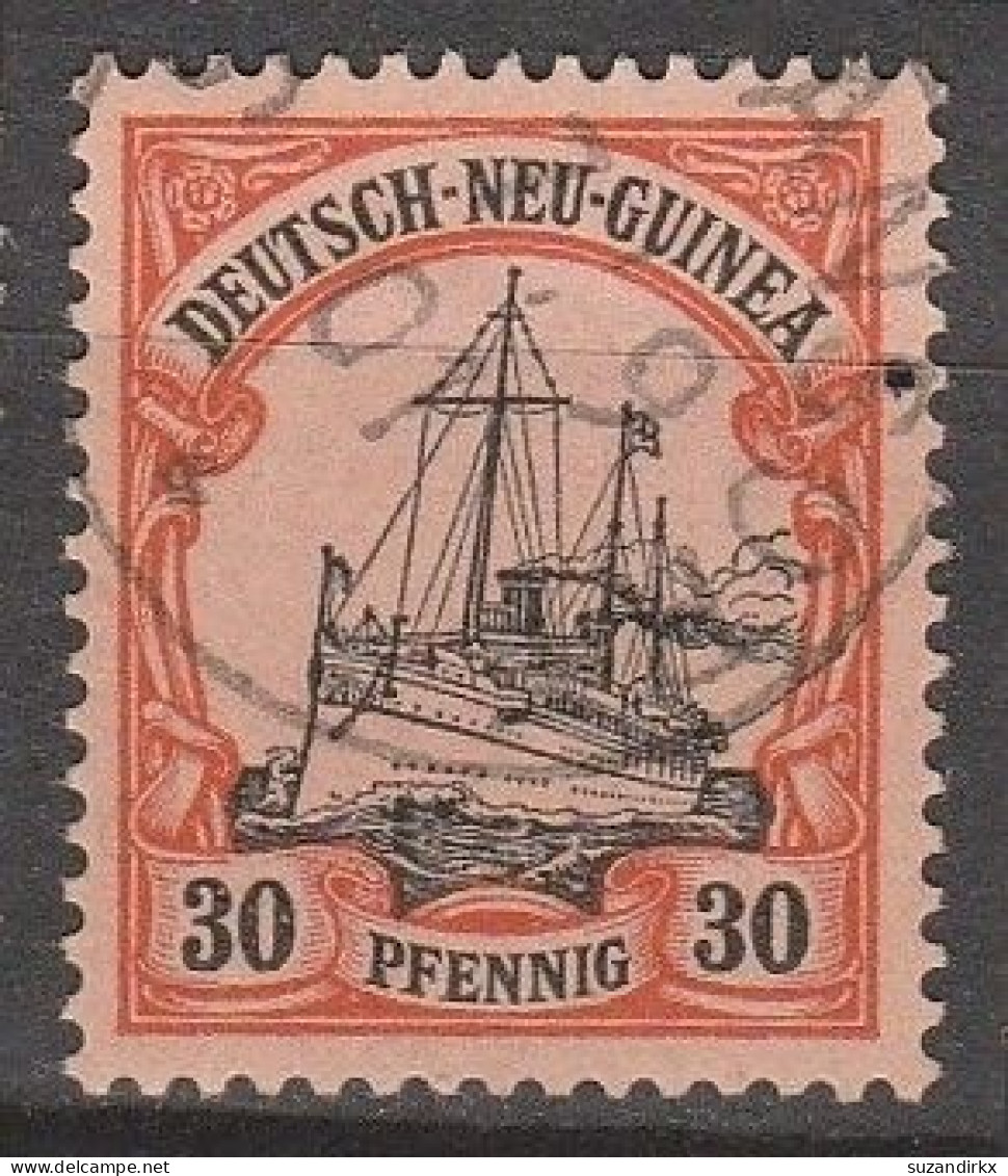 Deutsch Neu-Guinea   .    Michel   .     12    .     O   .      Gestempelt - Deutsch-Neuguinea