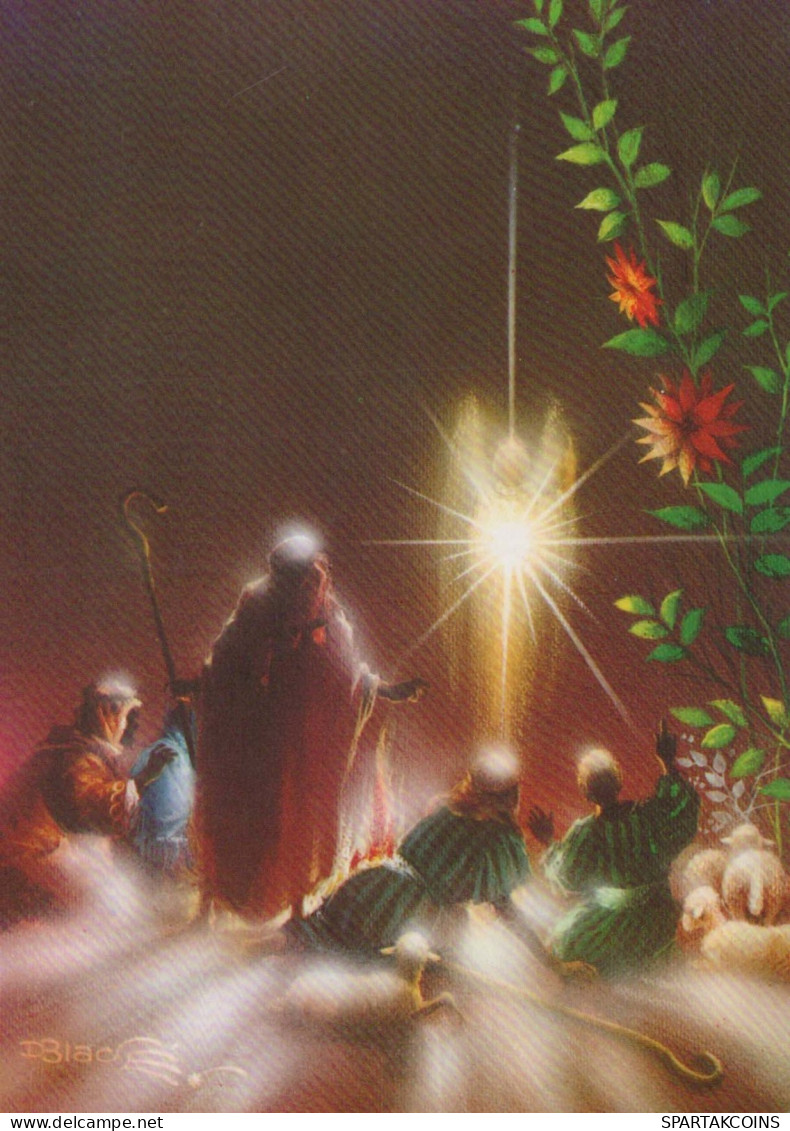 SAINT Gesù Bambino Cristianesimo Religione Vintage Cartolina CPSM #PBP912.IT - Andere & Zonder Classificatie
