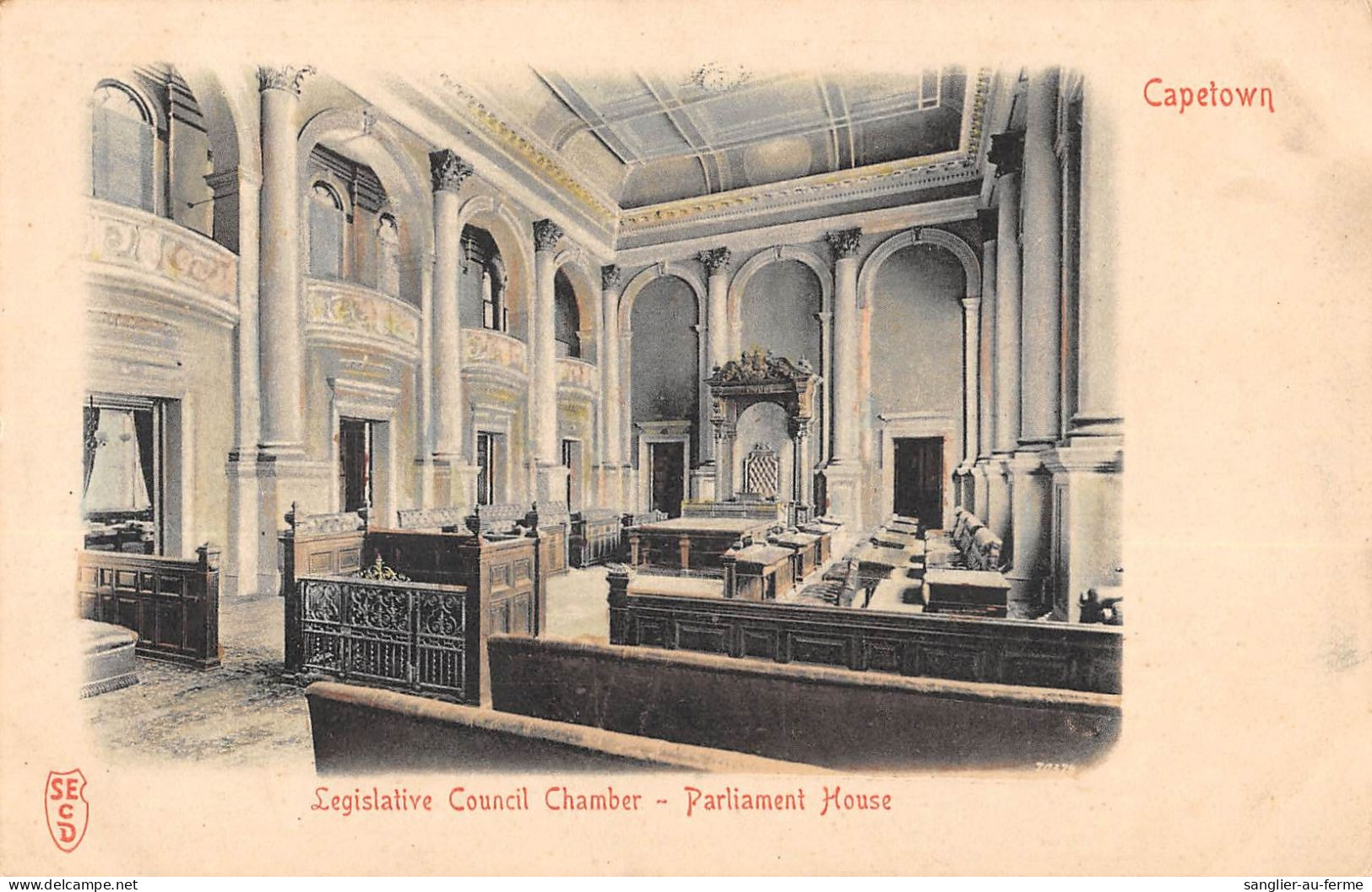 CPA / AFRIQUE DU SUD / LEGISLATIVE COUNCIL CHAMBER / PARLIAMENT HOUSE / CAPE TOWN - Zuid-Afrika