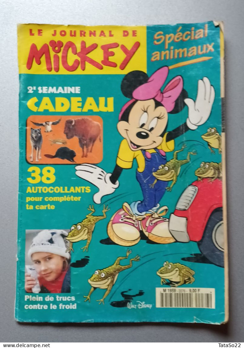 Le Journal De Mickey - N° 2276 Du 31 Janvier 1996 - Spécial Animaux - Otros & Sin Clasificación