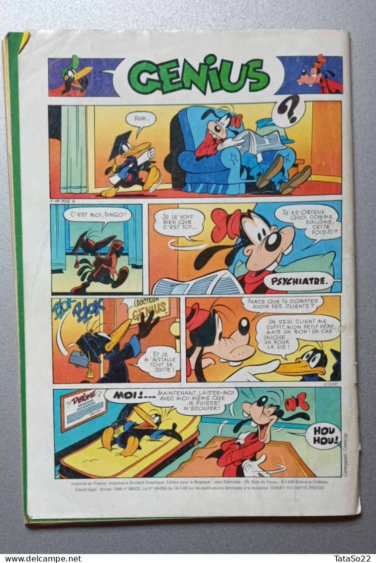 Le Journal De Mickey - N° 2277 Du 7 Février 1996 - 48 Heures Avec Luc Alphand - Autres & Non Classés