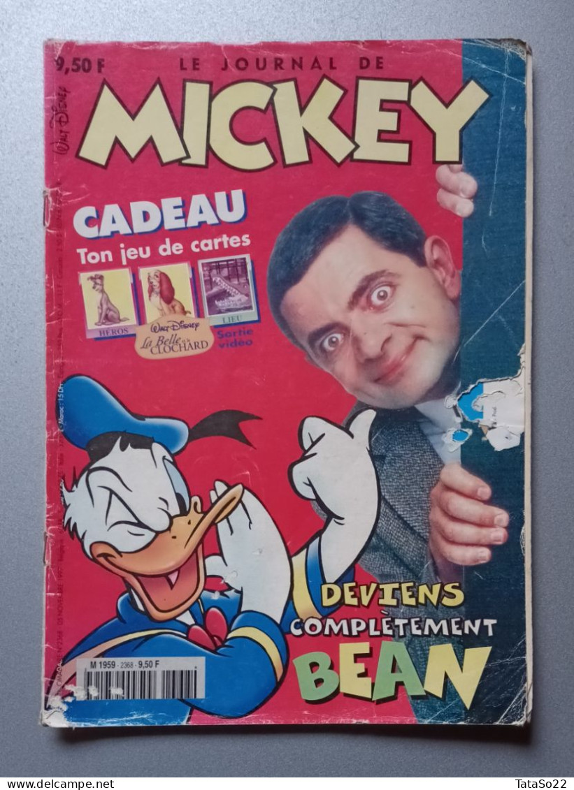 Le Journal De Mickey - N° 2368 Du 5 Novembre 1997 - Deviens Complètement Bean - Otros & Sin Clasificación