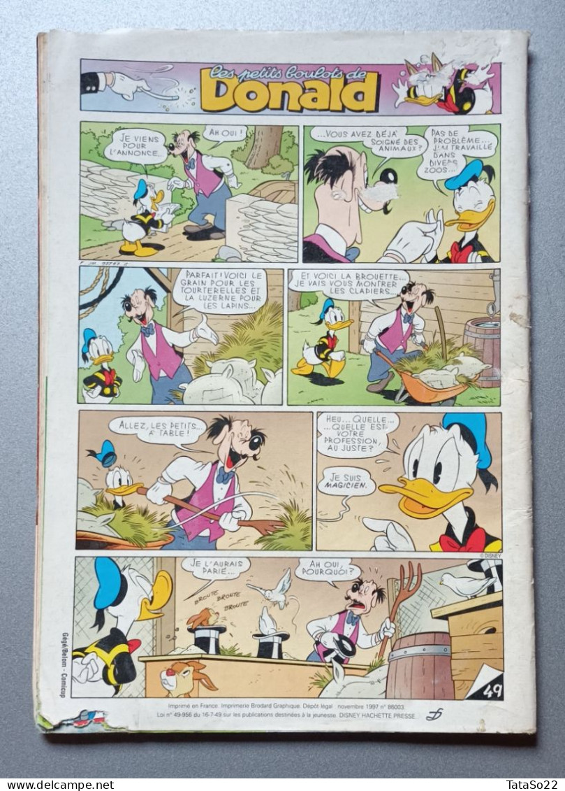 Le Journal De Mickey - N° 2370 Du 19 Novembre 1997 - Ton Eau Est-elle En Bonne Santé - Otros & Sin Clasificación