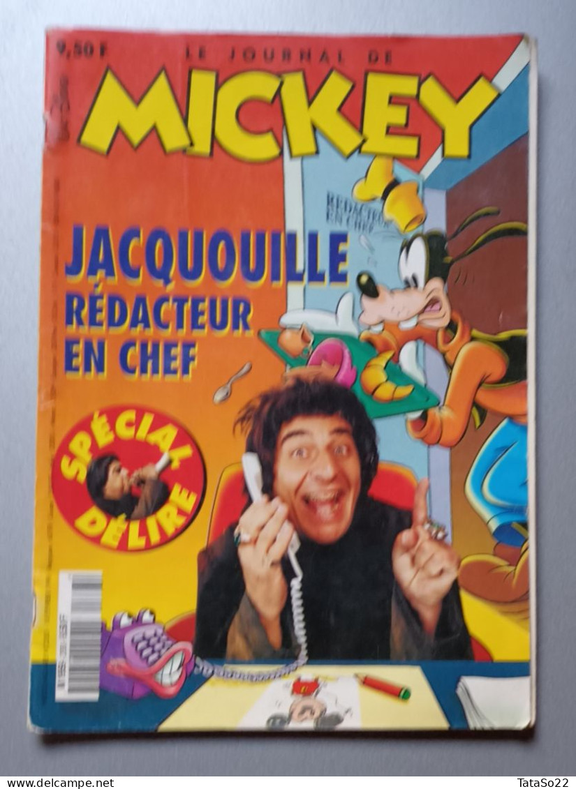 Le Journal De Mickey - N° 2383 Du 18 Février 1998 - Jacquouille Rédacteur En Chef - Otros & Sin Clasificación