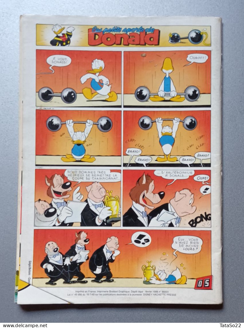 Le Journal De Mickey - N° 2383 Du 18 Février 1998 - Jacquouille Rédacteur En Chef - Autres & Non Classés