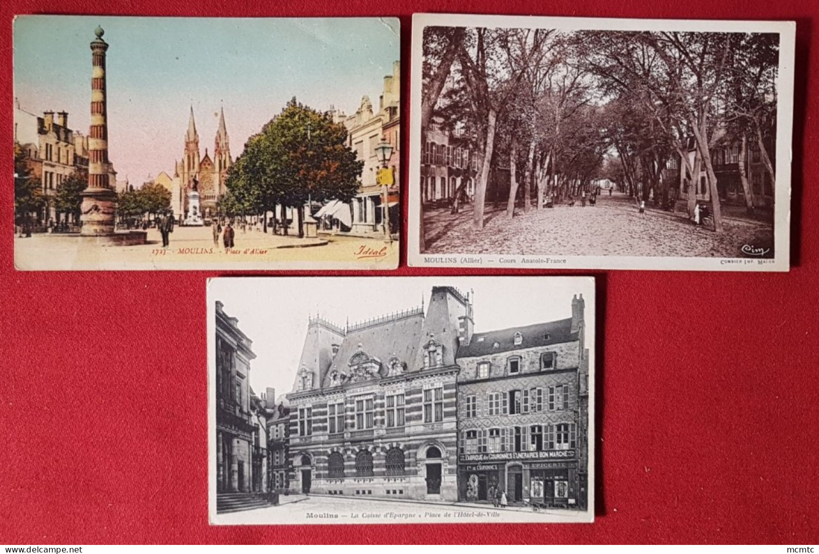 19 Cartes -  Moulins - (03 - Allier ) - Moulins