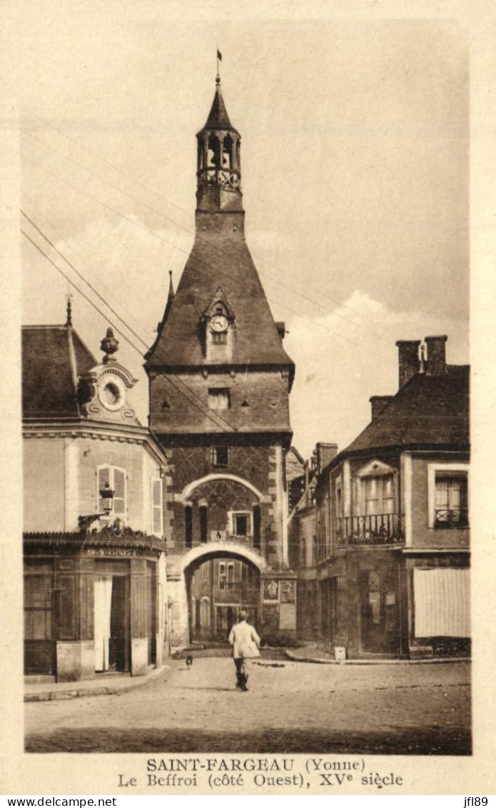 89 - Yonne - Saint-Fargeau - Le Beffroi - 7062 - Saint Fargeau