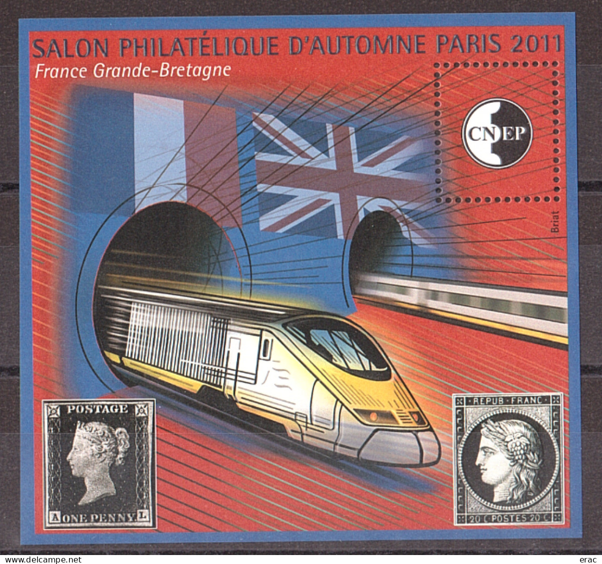 CNEP - 2011 - N° 59 - Neuf ** - Salon D'automne à Paris - Eurostar - CNEP