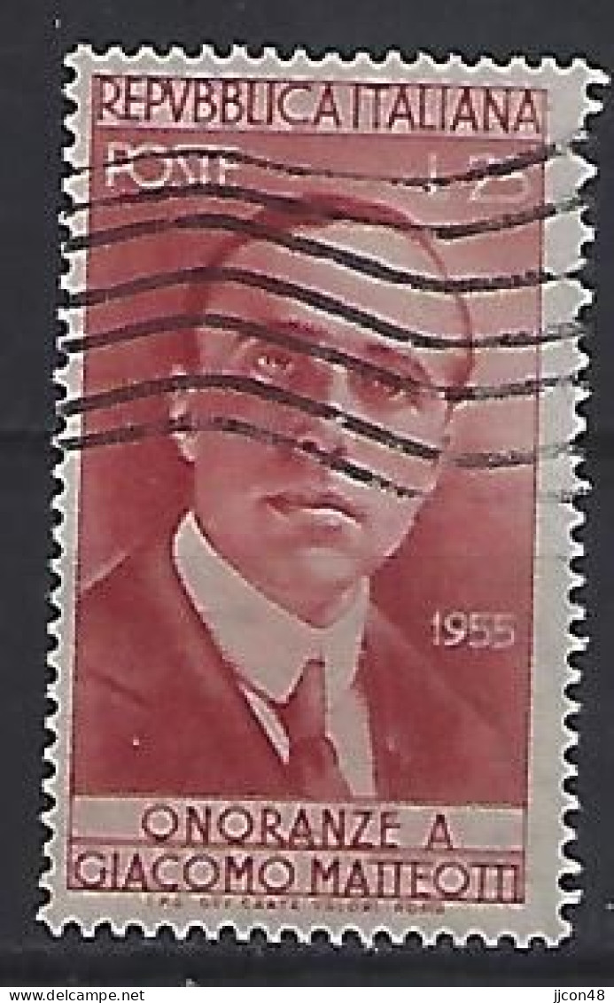 Italy 1955  Giacomo Matteotti (o) Mi.951 - 1946-60: Usados