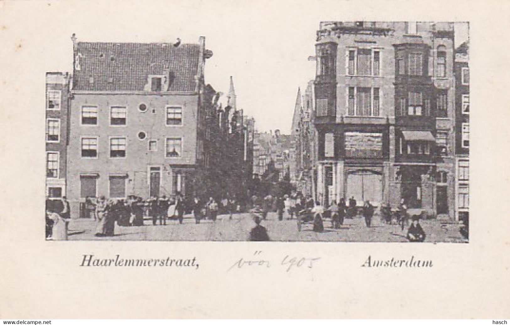 48193 Amsterdam, Haarlemmerstraat Voor 1905. - Amsterdam