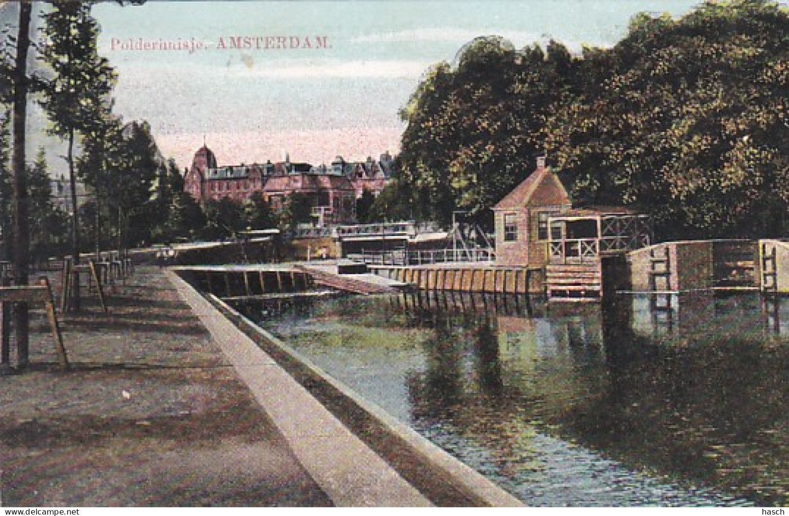 481940Amsterdam. Polderhuisje 1909. - Amsterdam