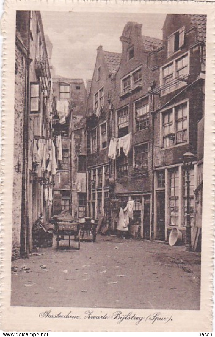 481979Amsterdam, Zwarte Bijlsteeg. 1915.  - Amsterdam