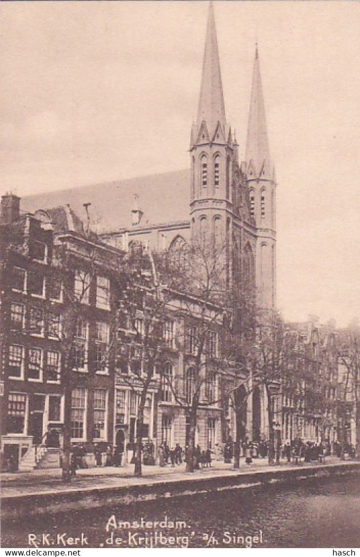 4819122Amsterdam, R. K. Kerk De Krijtberg A H Singel. - Amsterdam