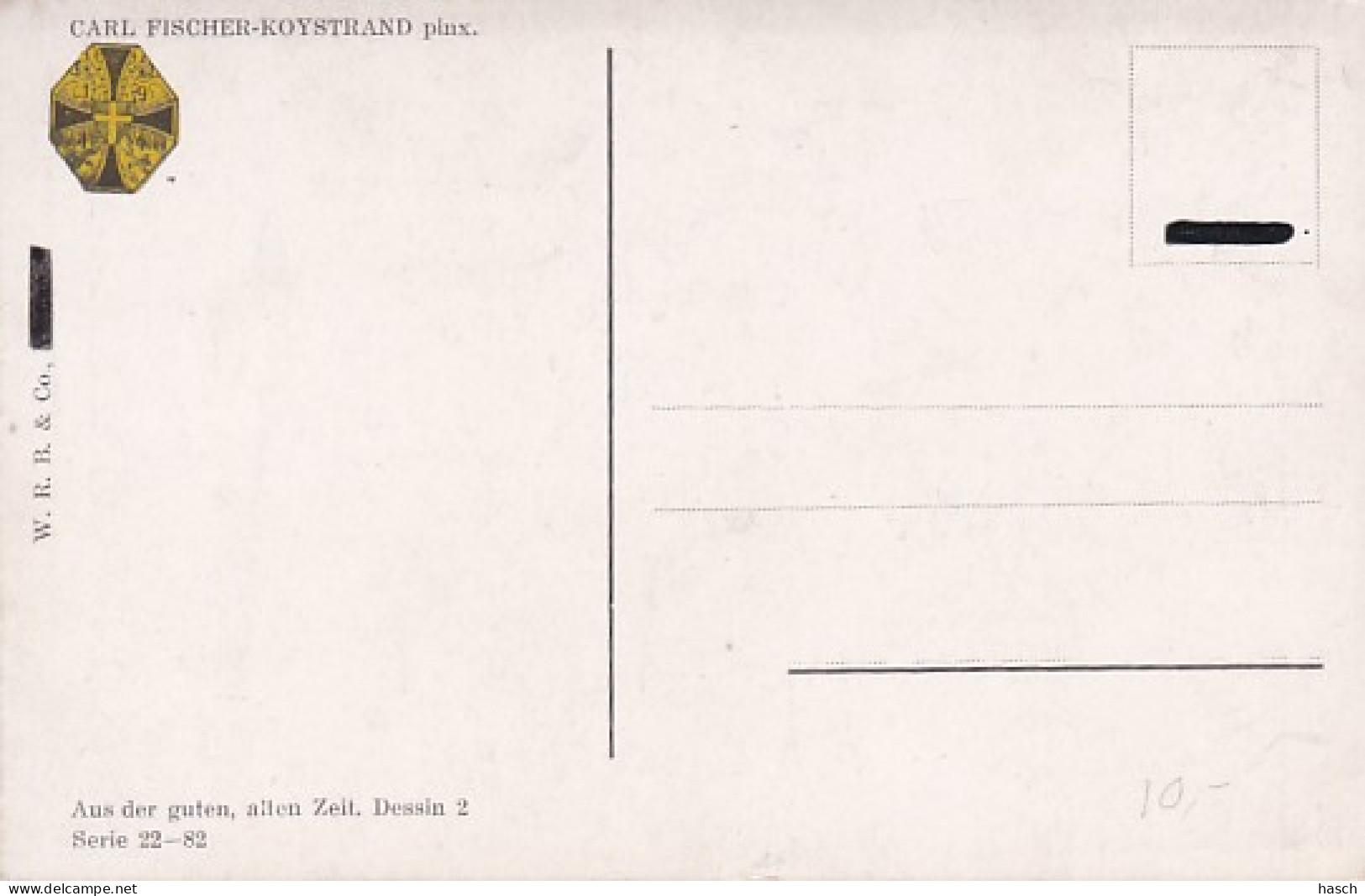 48209Carl Fischer Koystrand.(Aus Der Giten, Alten Zeit. Dessin 2 Serie 22-82) - Andere & Zonder Classificatie