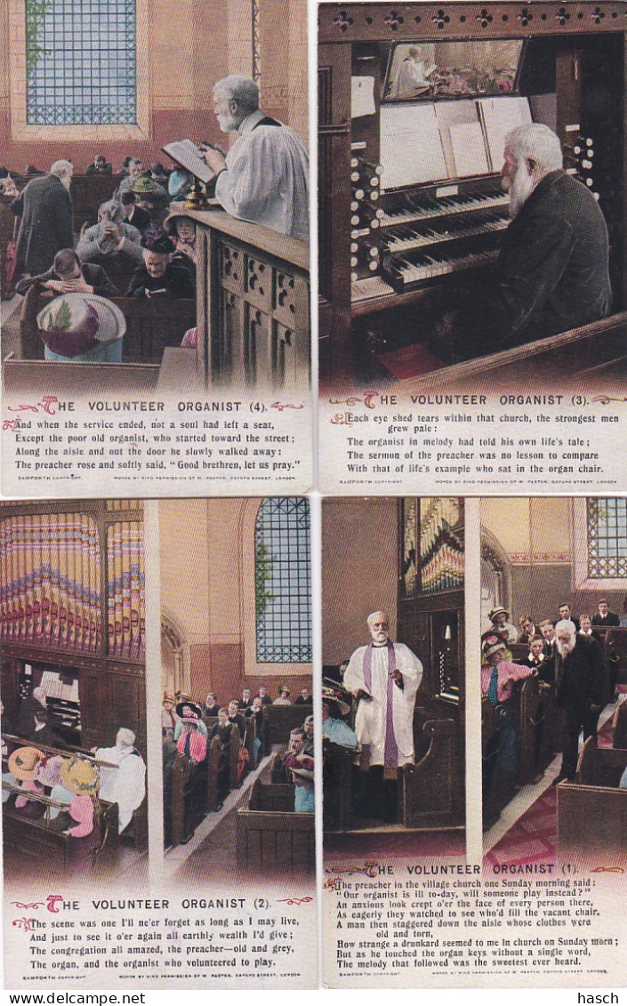 482031The Volunteer Organist. 1,2,3 En 4. - Other & Unclassified