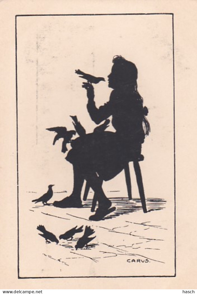 482082Carus, G II. NR. 41. - Silhouetkaarten