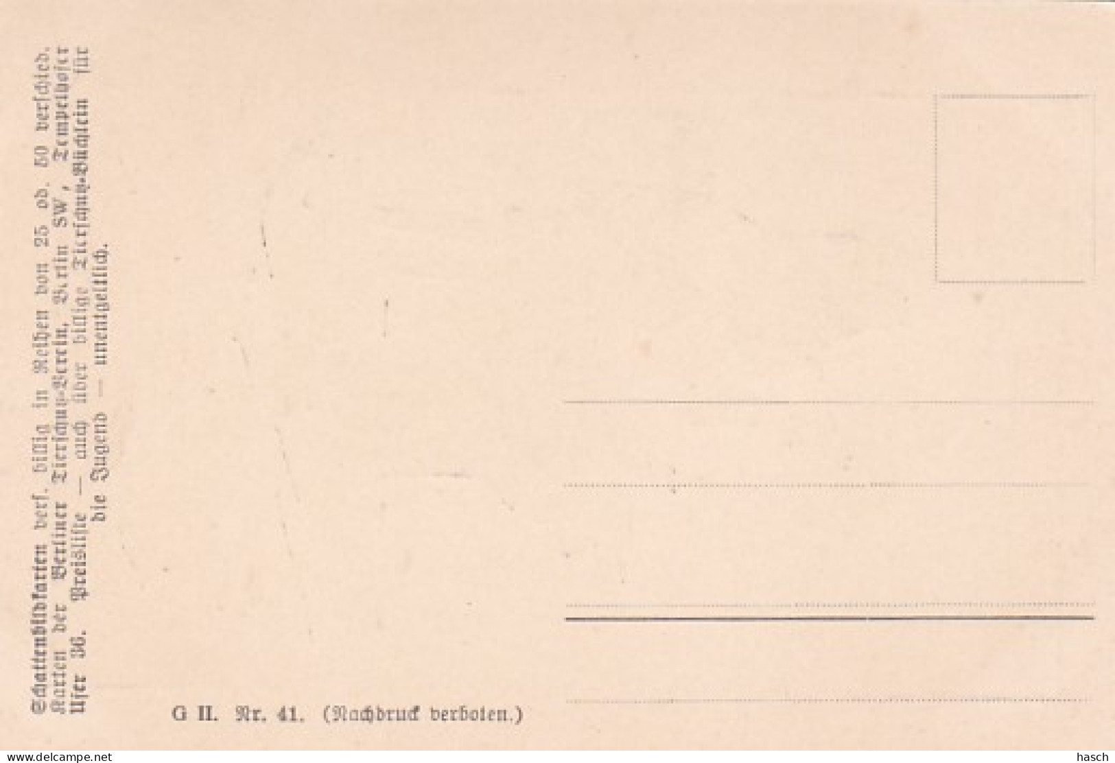 482082Carus, G II. NR. 41. - Scherenschnitt - Silhouette