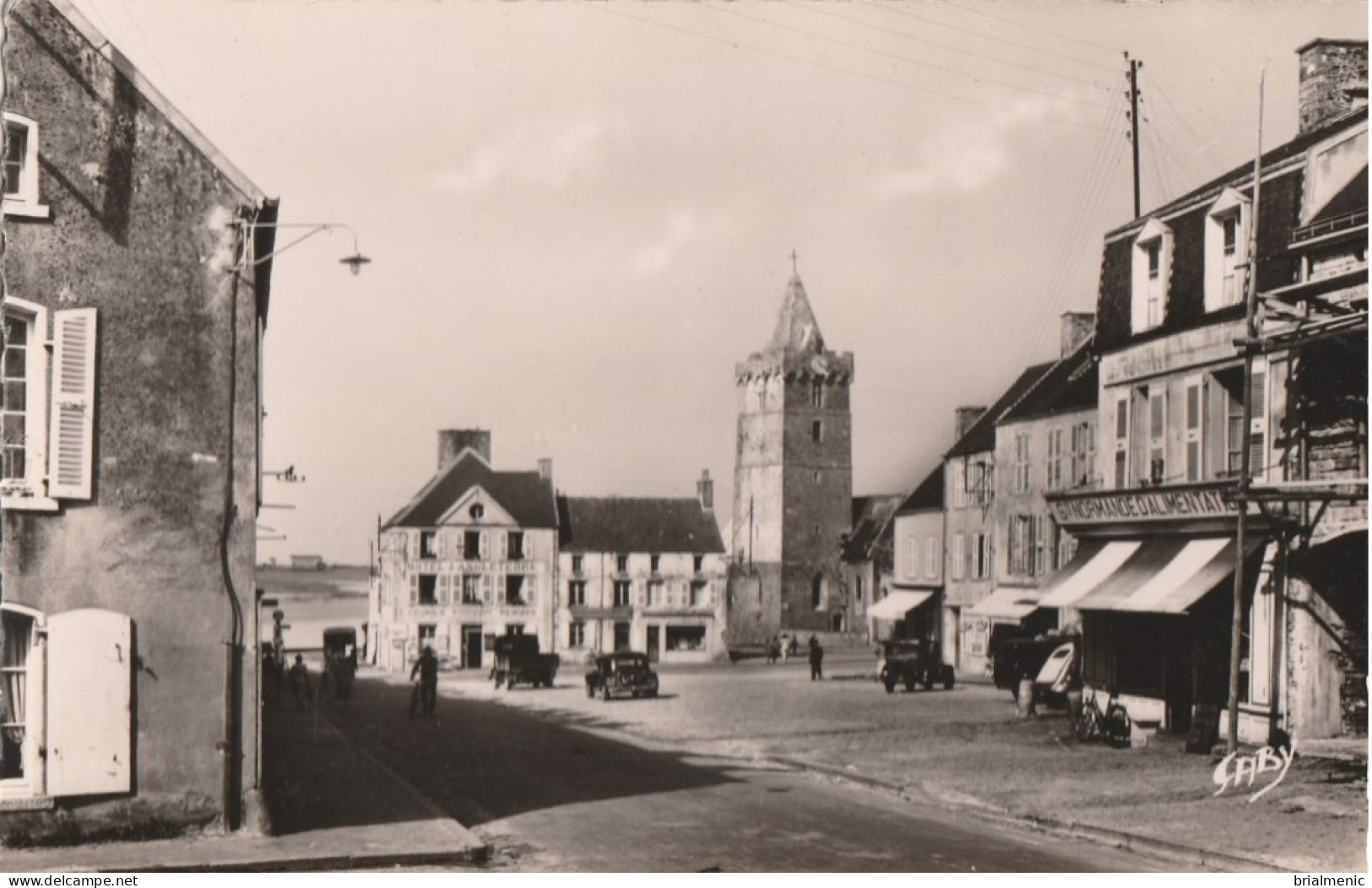 PORT BAIL  Place De L'Eglise Et Hôtel D'Angleterre - Autres & Non Classés