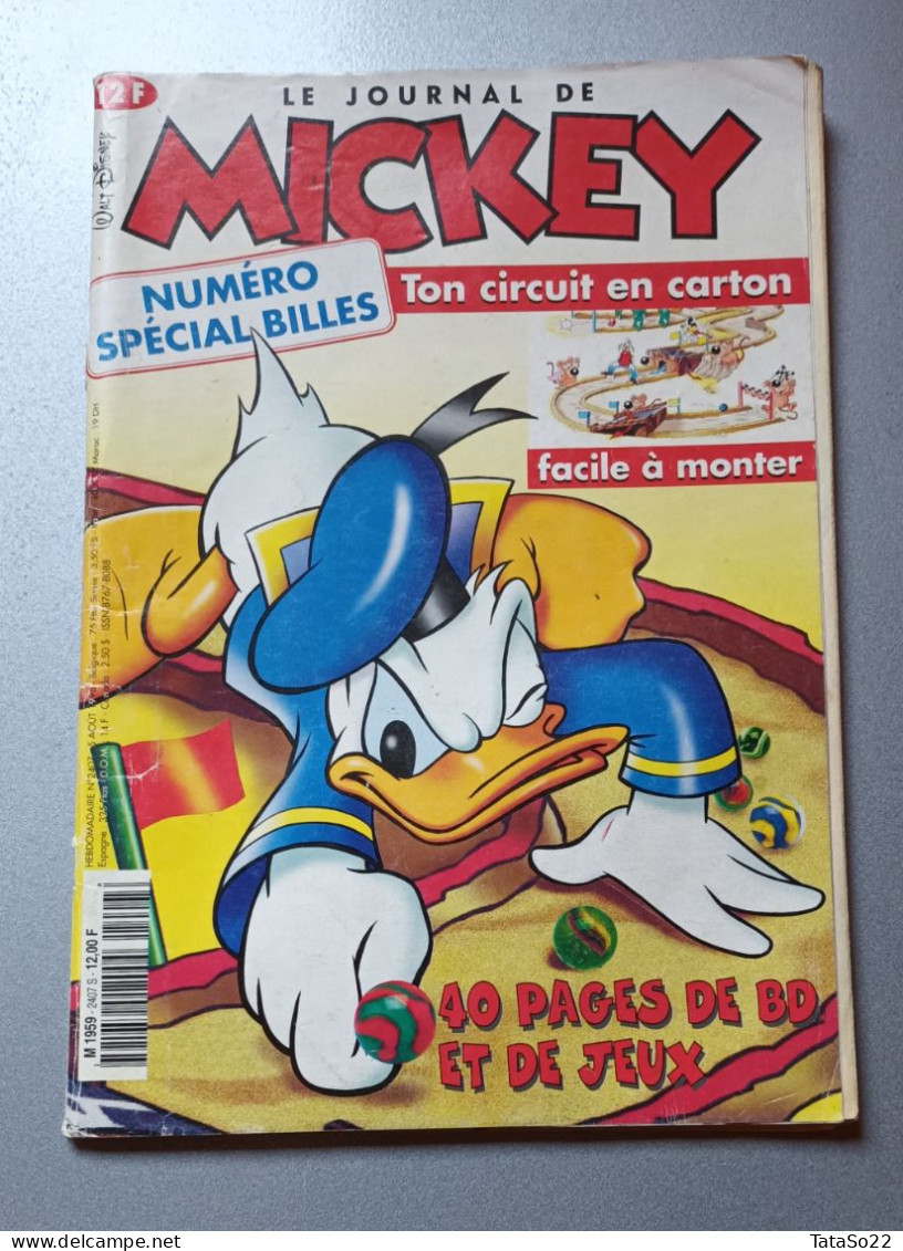 Le Journal De Mickey - N° 2407 Du 5 Aoüt 1998 - Numéro Spécial Billes - Autres & Non Classés