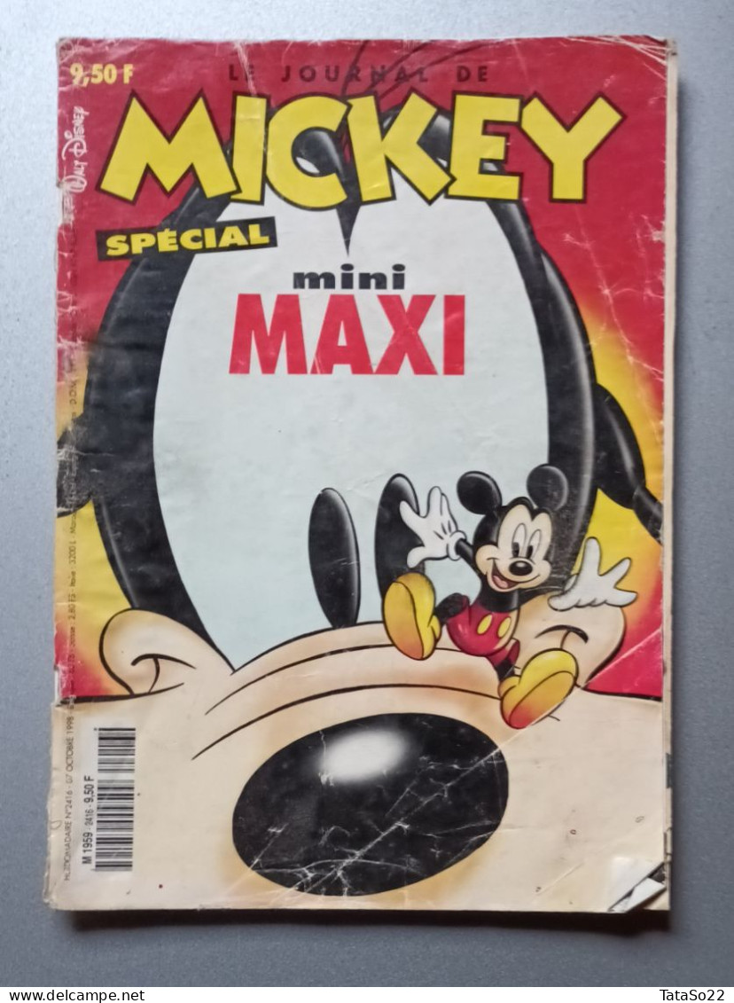 Le Journal De Mickey - N° 2416 Du 7 Octobre 1998 - Spécial Mini MAXI - Otros & Sin Clasificación