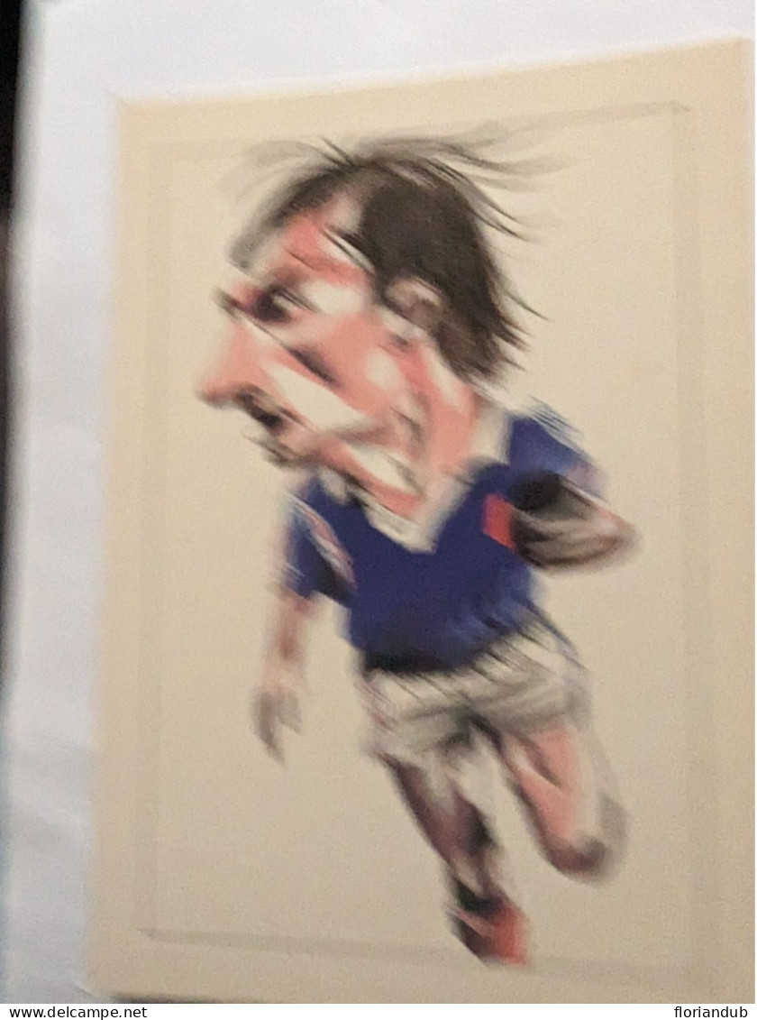 CP - Rugby Devo Caricature Philippe Sella - Rugby