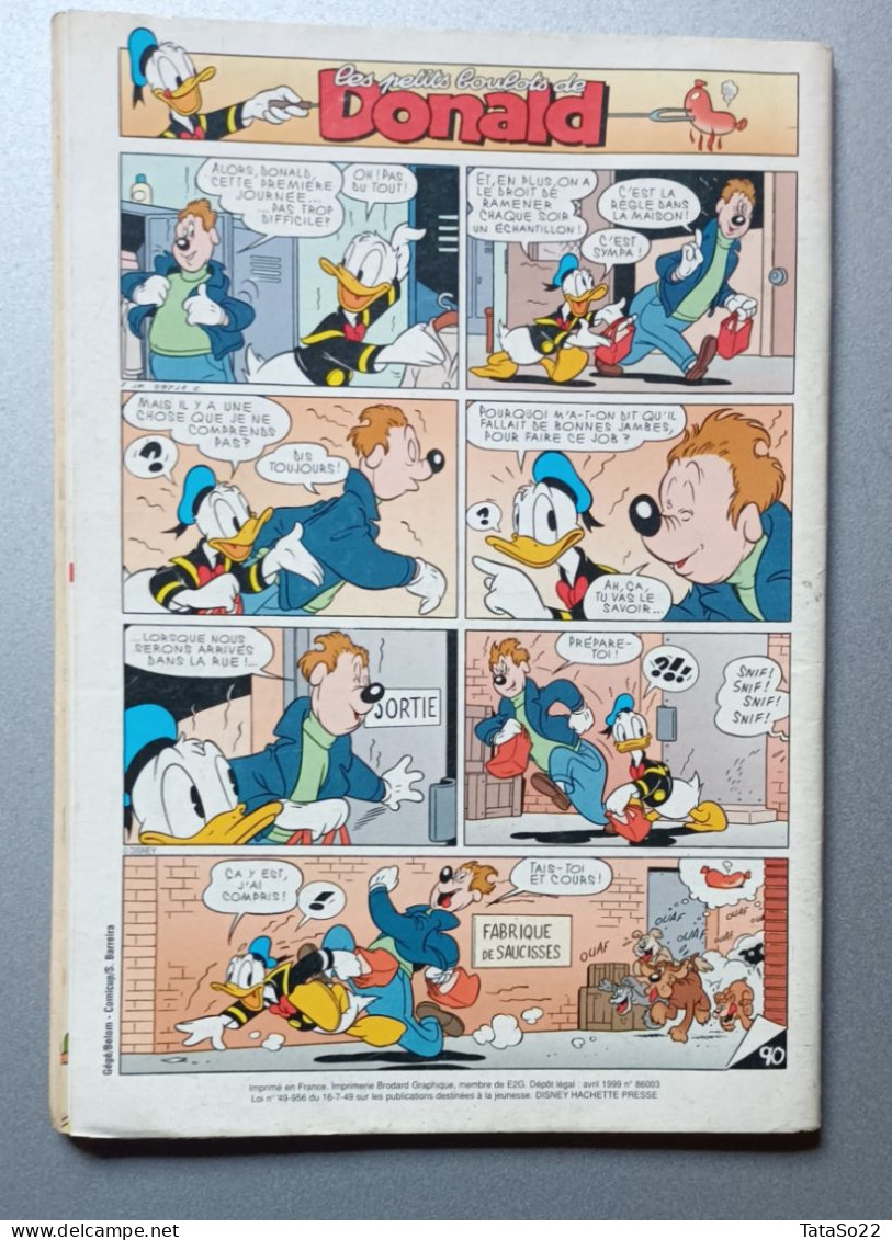 Le Journal De Mickey - N° 2443 Du 14 Avril 1999 - Sauvons Les Grenouilles - Otros & Sin Clasificación