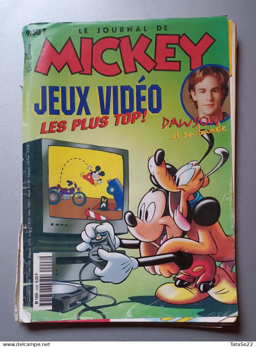 Le Journal De Mickey - N° 2448 Du 19 Mai 1999 - Jeux Vidéo Les Plus Top - Autres & Non Classés