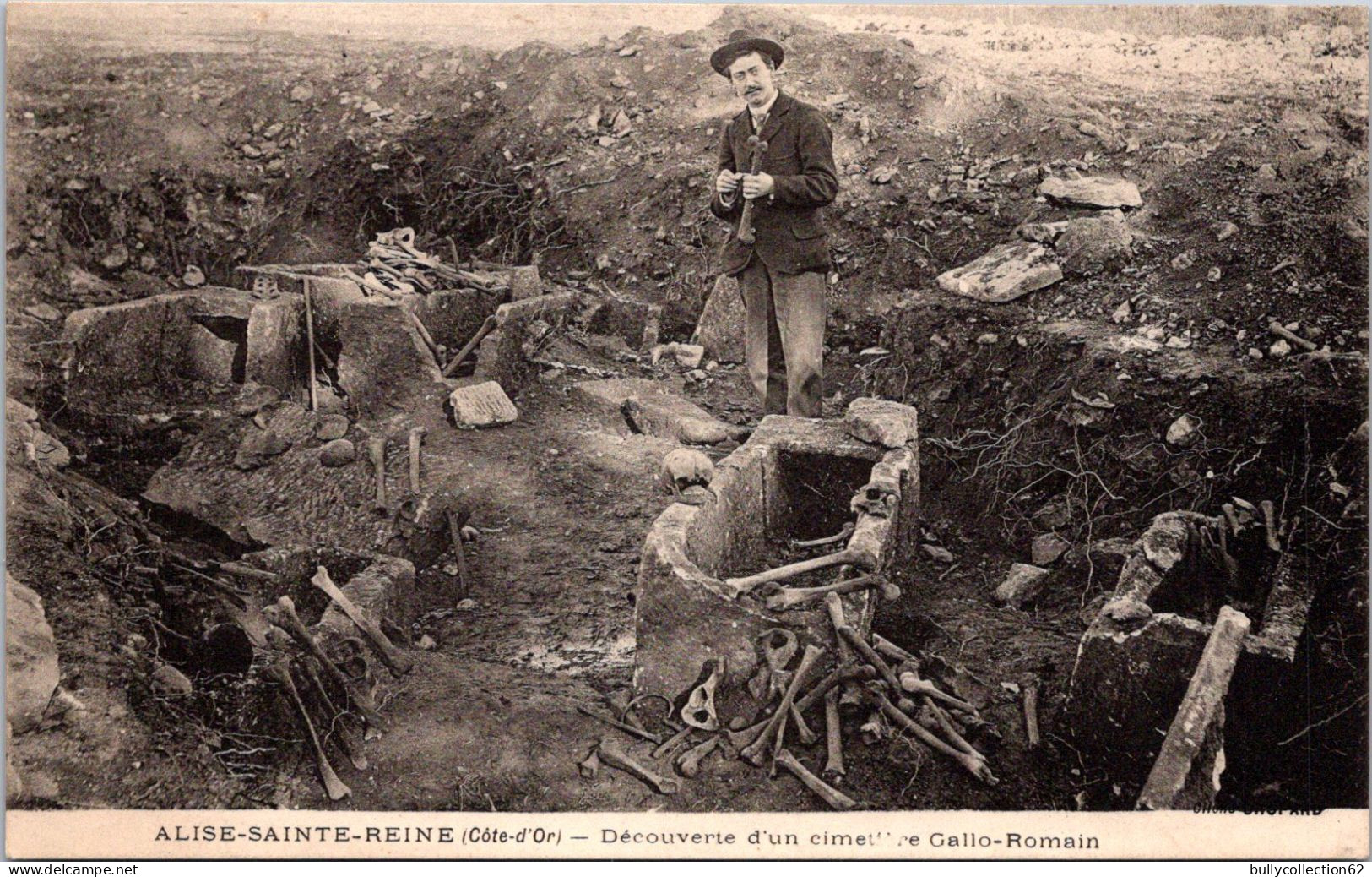 SELECTION -   ALISE SAINTE REINE  -  Découverte D'un Cimetière Gallo Romain. - Sonstige & Ohne Zuordnung