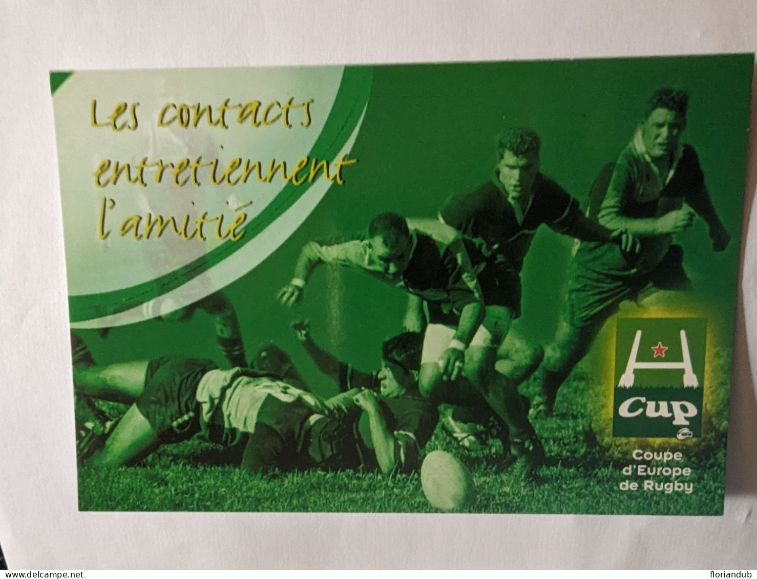 CP - Rugby H Cup Coupe D'Europe De Rugby Pub Heineken - Rugby