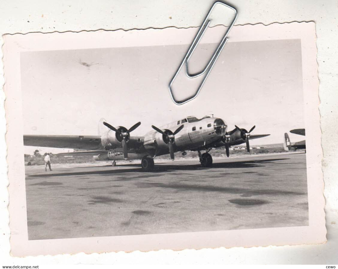 PHOTO AVIATION  AVION  BOEING B-17 FORTRESS CIVIL FRANCAIS - Luchtvaart